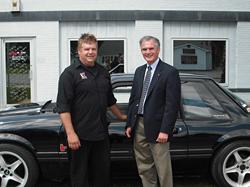 Congressman Bob Latta HP2g 110mpg Fuel Economy Engine Plant